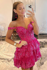 Short A-Line Sweetheart Ruched Homecoming Dress