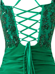 Royal Blue | Bodycorn Short Spaghetti Strap Jersey Homecoming Dress