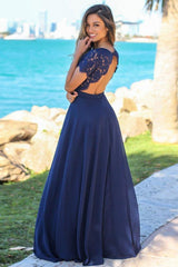 Chiffon A-line Bridesmaid Dresses, Sweetheart Neckline, with Appliques