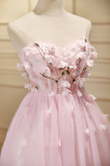 A-line Tulle Short Homecoming Dress
