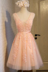 Charming Tulle Cute Homecoming Dress Short Prom Dress