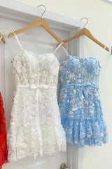 Short Bodycorn Strapless Corset Homecoming Dress