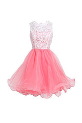High-Quality Organza Short Party Dress Homecoming Dress