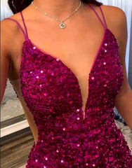 Bodycorn Fuchsia Sequin Homecoming Dress