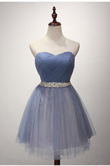 Strapless Mini Short Homecoming Cocktail Party Dress