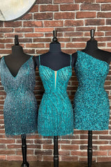 Trendy Bodycorn Spaghetti Straps Blue Corset Homecoming Dress with Tassel