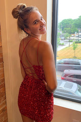 Bodycorn Sequins Short Homecoming Dress
