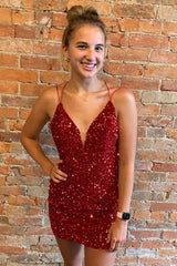 Bodycorn Sequins Short Homecoming Dress