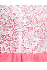 High-Quality Organza Short Party Dress Homecoming Dress