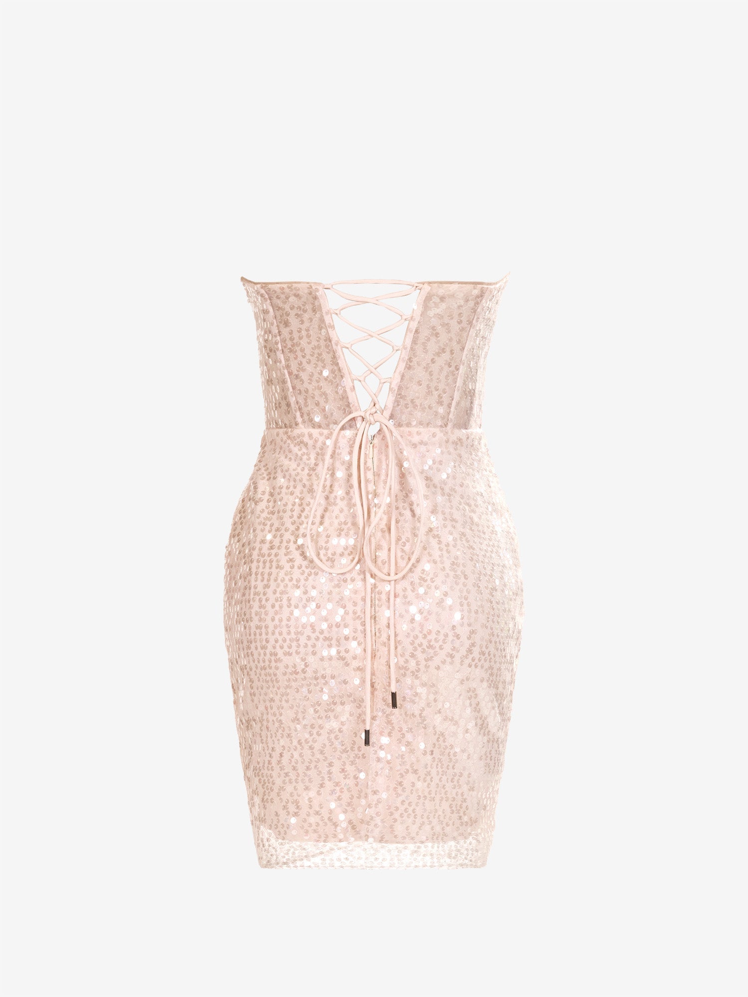 Bodycorn Sweetheart Sequins Homecoming Dress