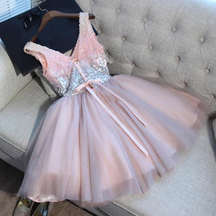 Tulle Sexy A-Line Short Prom Homecoming Dress Party Dress