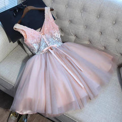 Tulle Sexy A-Line Short Prom Homecoming Dress Party Dress